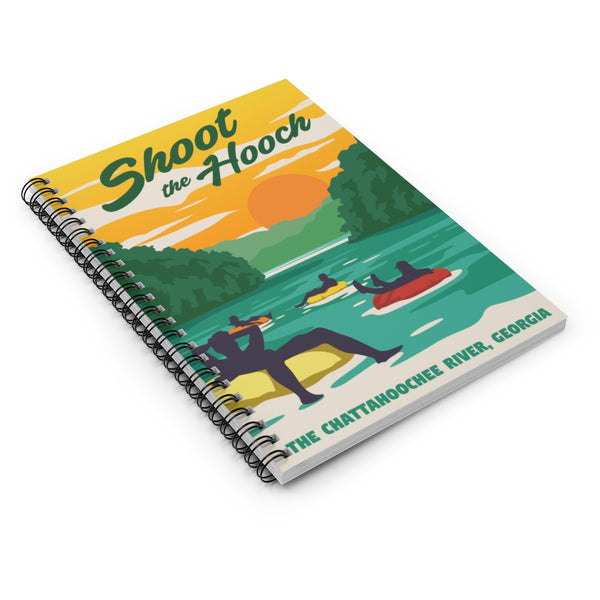 Shoot the Hooch - Spiral Notebook