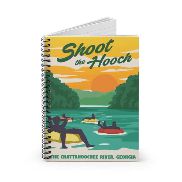 Shoot the Hooch - Spiral Notebook