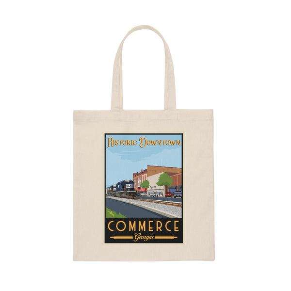 Commerce Canvas Tote Bag