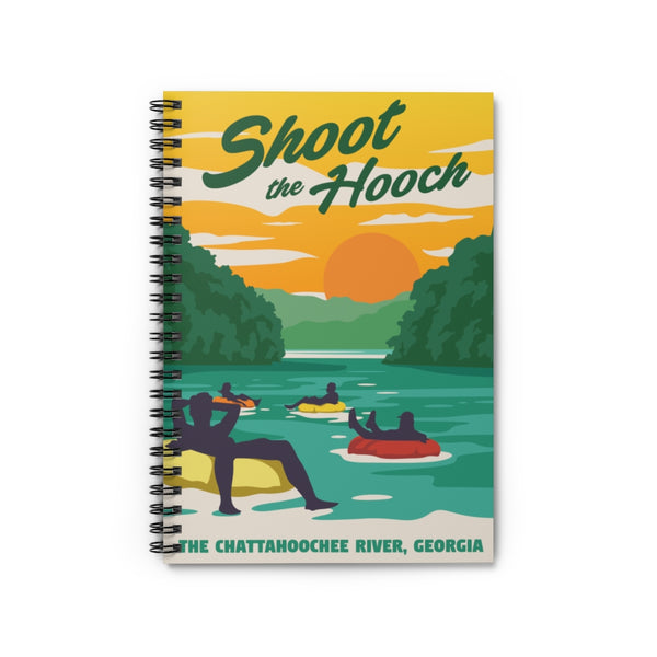 Shoot the Hooch - Spiral Notebook