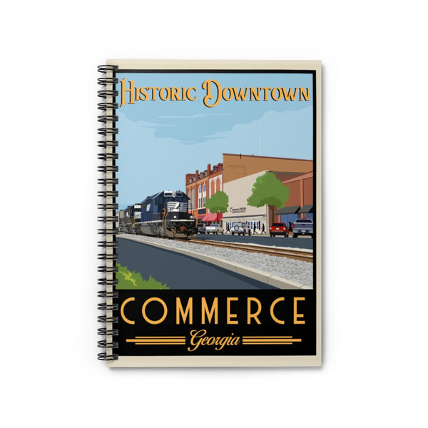 Commerce - Historic Downtown Spiral Notebook