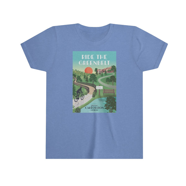 Carrollton - Ride the GreenBelt Youth T-Shirt