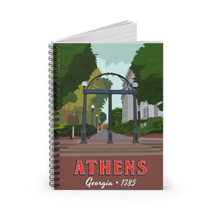 Athens - 1785 Spiral Notebook