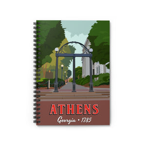 Athens - 1785 Spiral Notebook