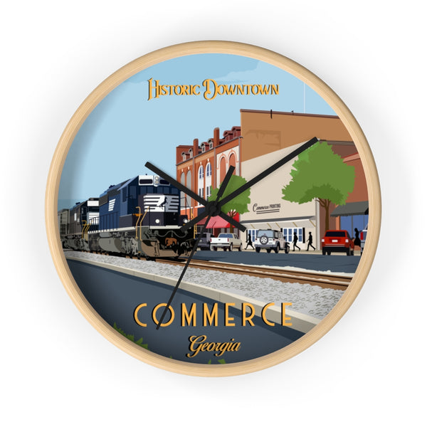 Commerce Wall Clock