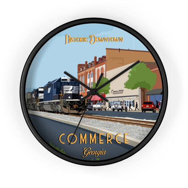 Commerce Wall Clock