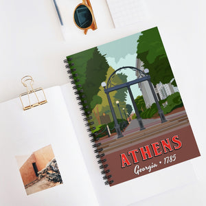 Athens - 1785 Spiral Notebook