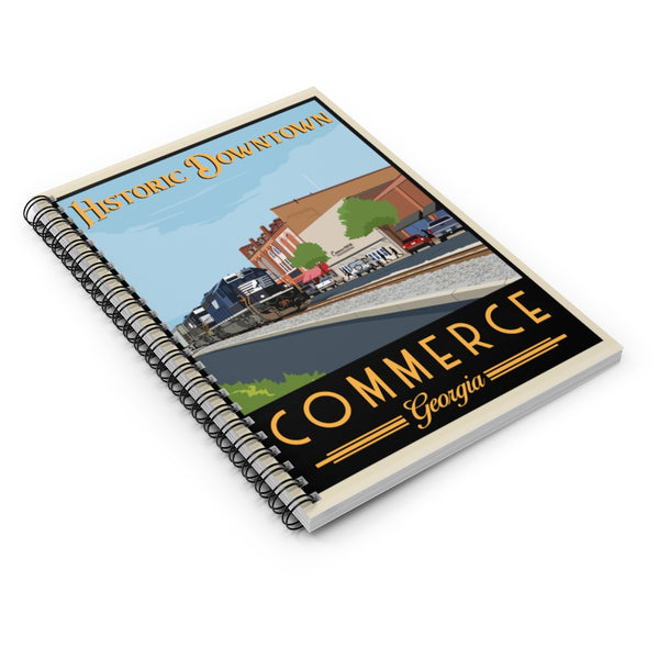 Commerce - Historic Downtown Spiral Notebook