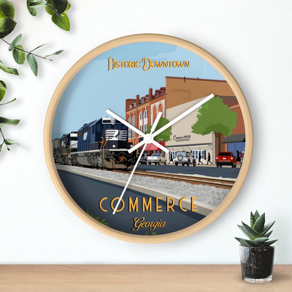 Commerce Wall Clock