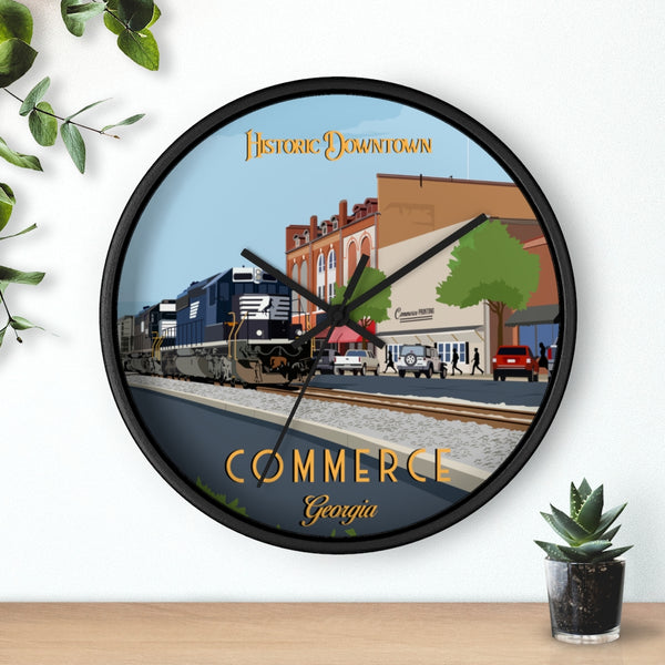 Commerce Wall Clock