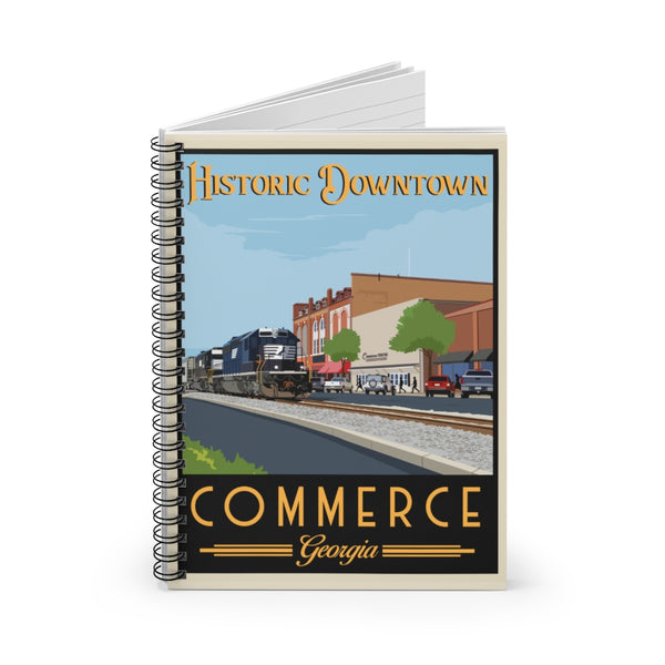 Commerce - Historic Downtown Spiral Notebook