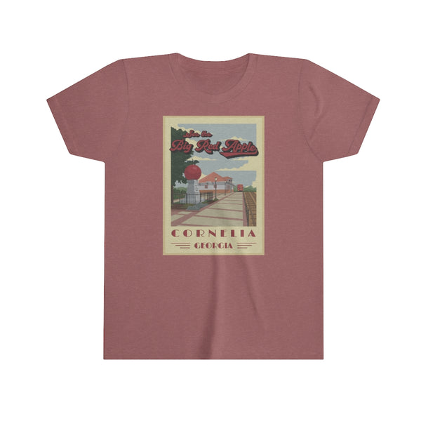 Cornelia Big Red Apple Youth T-Shirt