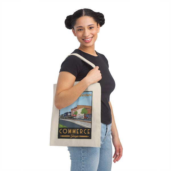 Commerce Canvas Tote Bag