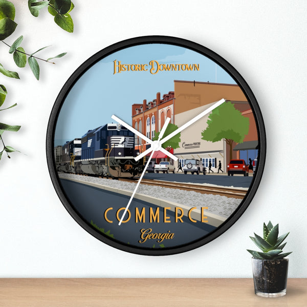 Commerce Wall Clock