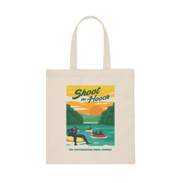 Shoot the Hooch Canvas Tote Bag