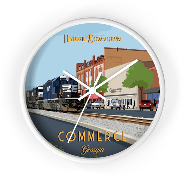 Commerce Wall Clock