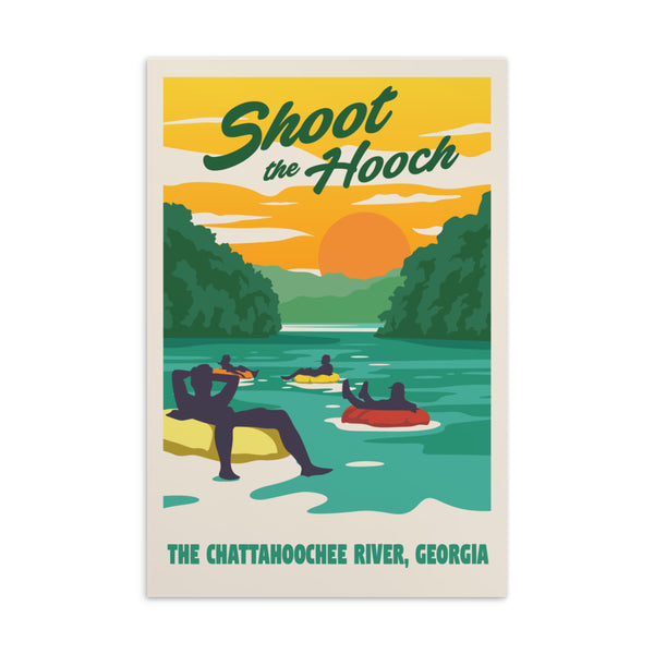 Shoot the Hooch - Postcard